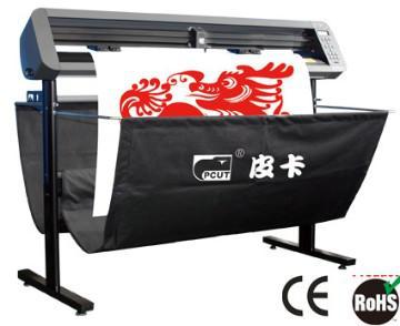 Vinyl cutter with laser sensor
