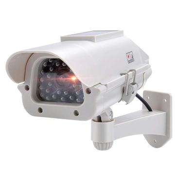 Ihualite najlepiej sprzedające się zasilane energią słoneczną czerwoną czerwoną diodę LED Flashing Security Camera