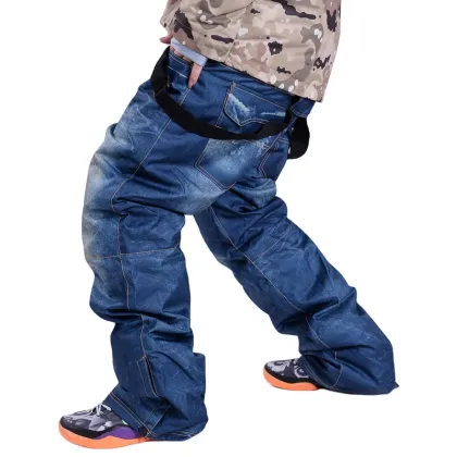 Wholesale High Quality Outdoor Ski Clothing: Waterproof Windproof Pants with OEM Logo
