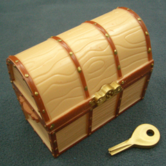 plastic treasure chests