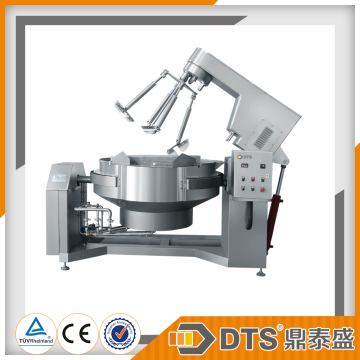 Auto Steam cooking Mixer/food fry mixer/meat cooking jacket kettle/stir machine/interlayer mixer