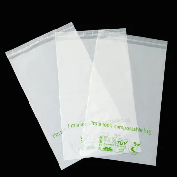 PLA+PBAT enviromentally friendly self adhesive bag