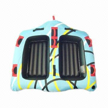 Inflatable Towable/Ski Tube, Made of PVC/Non-phthalate, Comply with EN71 or ASTM