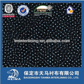 nonwoven fusible interlining fabric for garment