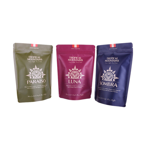 PLA Stand up pouch empty tea bag