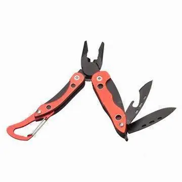 Spring Inside-loaded Multifunctional Tool/Multiplier, Made of Stainless Steel