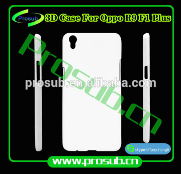 3d sublimation diy blank cell phone case cover skin for Prosub- OPPO R9 F1 Plus