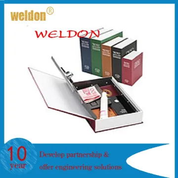 Disguised as The New English Dictionary book shape box