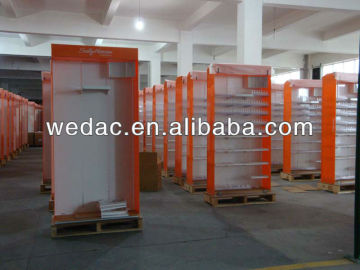 Metal cosmetic display cabinet for cosmetic brands