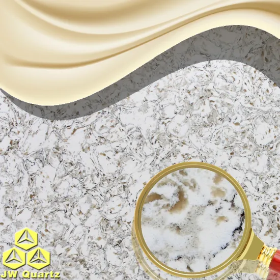 Winter Path-Quartz Stone Slab of High Quality