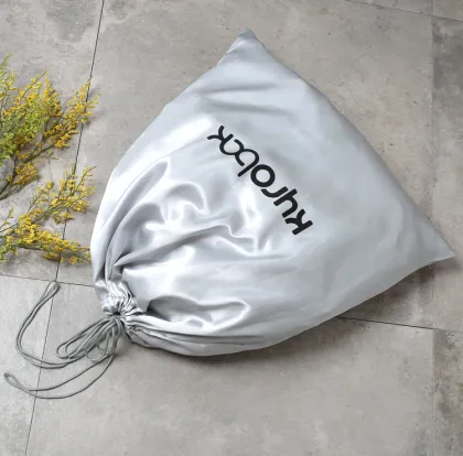 large sport swimming satin bag with drawstring