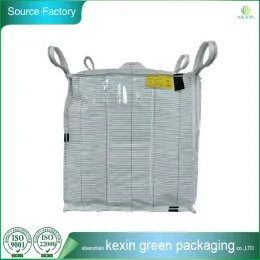 "Heavy-Duty Chemical FIBCs | 2.5T Capacity, Acid-Resistant TPU Coating"