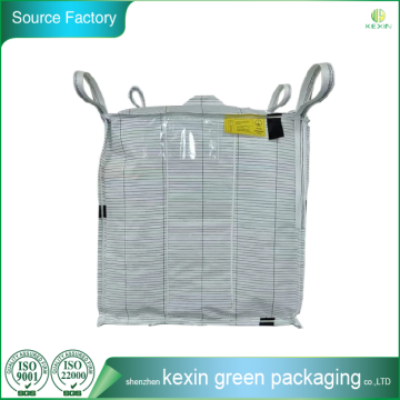 "Heavy-Duty Chemical FIBCs | 2.5T Capacity, Acid-Resistant TPU Coating"