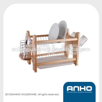 Superior quality kitchen wooden dish rack