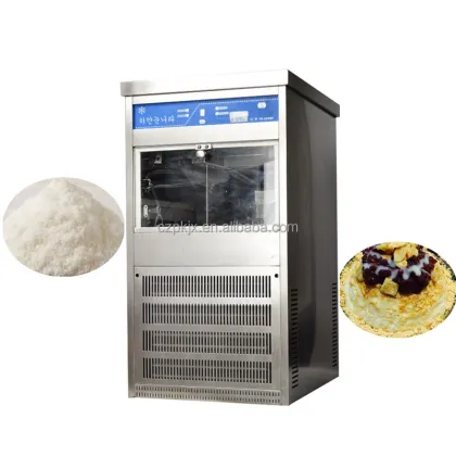 Commercial Stainless Steel Snowflake Making Chocolate Milk Snow Ice Machine