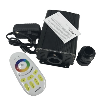 2.4G 4 ZONE Mi-Lighting Control LED Fiber Optic Light Engine with Twinkle Wheel