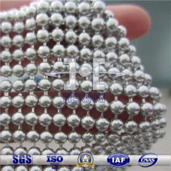 8mm Iron Bead Curtain Interior Decoration Decorative Mesh