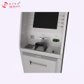 د ATM اتومات ټیلر ماشین د 2 کسټونو سره