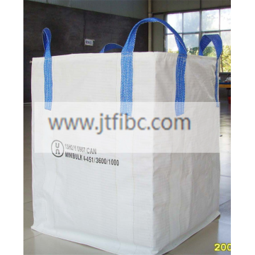 White one ton bag of sludge