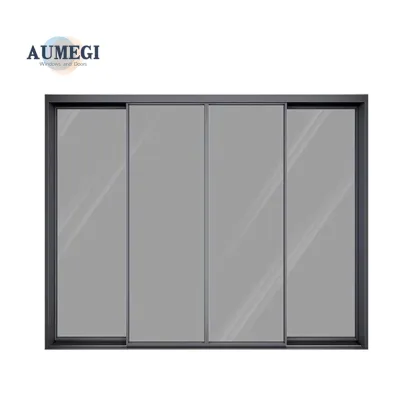 Aumegi Best Price Telescopic Glass Sliding Door