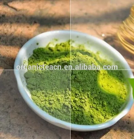 Pure Natural organic matcha with private label instant organic matcha green tea powder