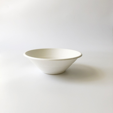 32oz-960ml Bagasse Round Salad Bowl Φ196mm