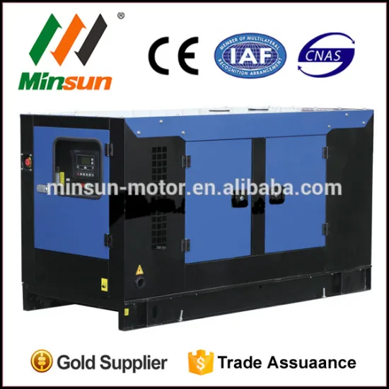 3 phase 4 wire generator powered by Yangdong 25kw sound proof generador