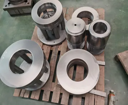 Cast iron cookware hydraulic press mould