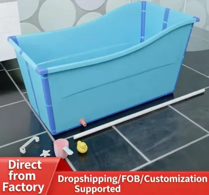 Large Capacity Folding Bath Barrel for Family Needs