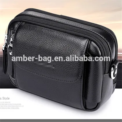 Traveling Briefcase Shoulder Laptop Bag/waist bag/leather bag