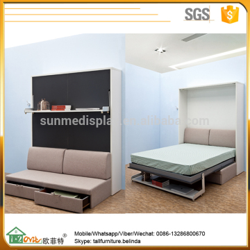 hot sale multifunctional transformable foldaway bed with sofa