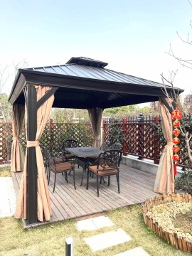 Durable Aluminum Pavilions with Flexible Space Adaptability
