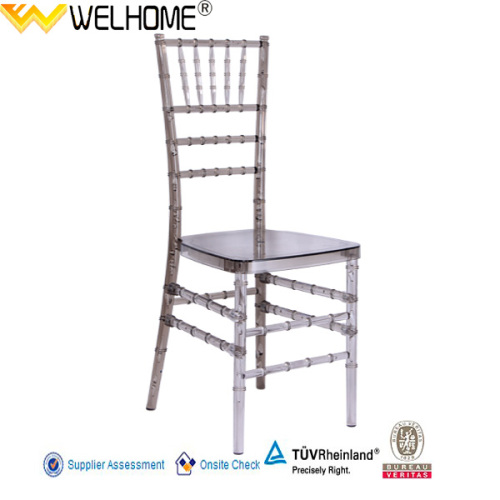 High Quality Offwhite Resin Tiffany Chair for Restaurantf 1024