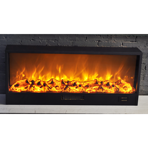 40 Inch Flame Wall Mounted Insert Electric Fireplace