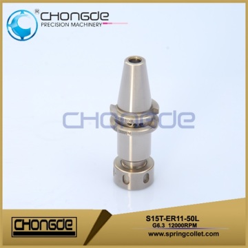 high speed S15T-ER11-50L collet chuck G2.5 30000rpm