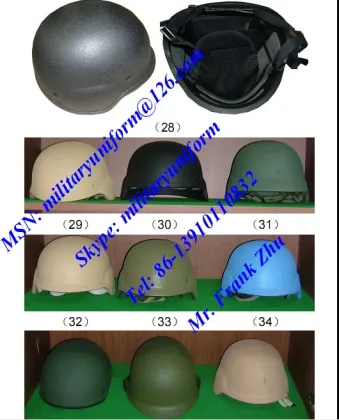 Aramid Helmet NIJ IIIA PASGT Helmet Bullet-proof helmet MICH Helmet Ballistic Helmet PE Helmet