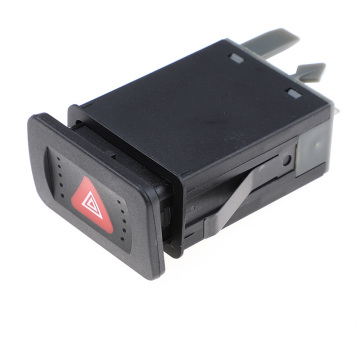 Nuevo interruptor de luz de peligro de emergencia negra para VW Golf Mk4 Bora 1998-2006 (1J0953235C, 1J0953235J)