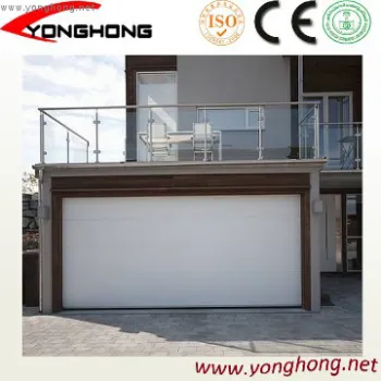 RAL9002 white sectional garage door