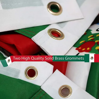 100% Polyester National Mexican Flag