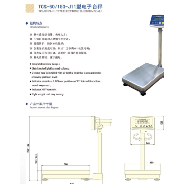 High Quality Platform Weighing Scale
