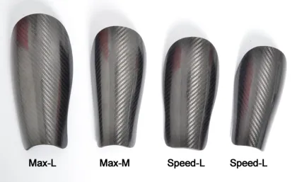 High mold carbon fiber shin guard