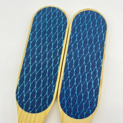 NEW Improved Pedicure wooden foot file Callus Remover