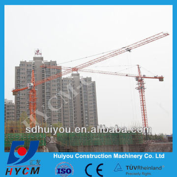 42m,construction crane, Tower Crane+Hydraulic Jib Crane