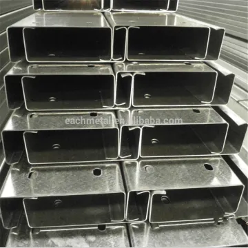 Easy-install long pattern steel light weight c steel purlin