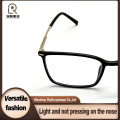 Pés flexíveis de metal Óculos de armação completa TR90