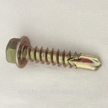 China 7504K Yellow-Zinc Self Drilling Screws with reliable quality