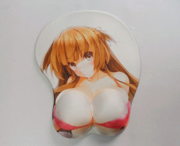 rubber round mouse mat pu mouse mat