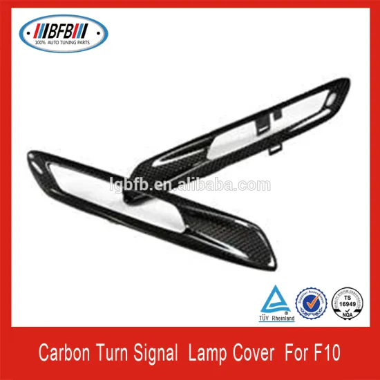 Carbon Fiber Side Grill Cover For BMW F10 5 Series 2013