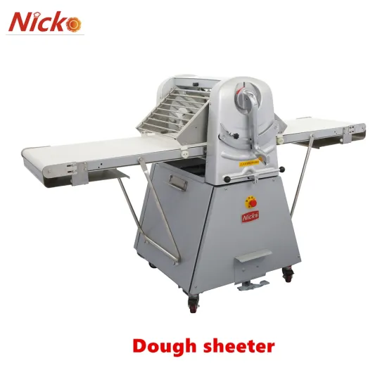 520mm Floor Type Croissant Pizza Bread Dough Sheeter