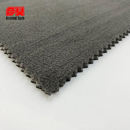 経編生地 3 mm FiberTemp 中空糸フリース、ナイロン スパンデックス付き